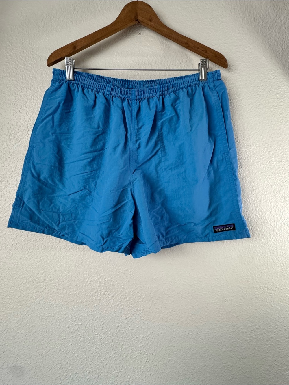 Patagonia Men’s Bright Blue Swim Trunks